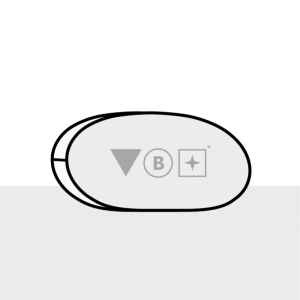 Pop-up oval, baner mobilny