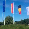 Konstrukcja masztu flagowego do flag reklamowych