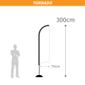 Winder 300 – flaga eventowa 230x75 cm | Visix Polska Głogów