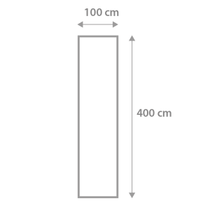 Flagi personalizowane 400x100cm  (pionowa)
